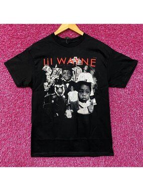 Lil Wayne The Carter Album Covers Graphic Design T-shirt Medium